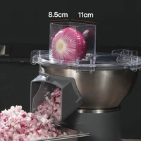 110V/220V Electric Dicing Machine Automatic Vegetable Cutter Potato Dicer Commercial Dicing Machine Fruit Carrot Dice Cutter 2