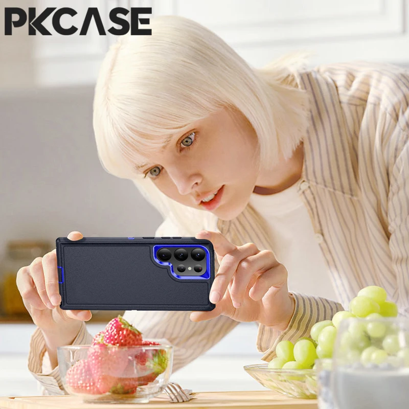 PKCASE Armor Shockproof Phone Case - Durable Protective Cover