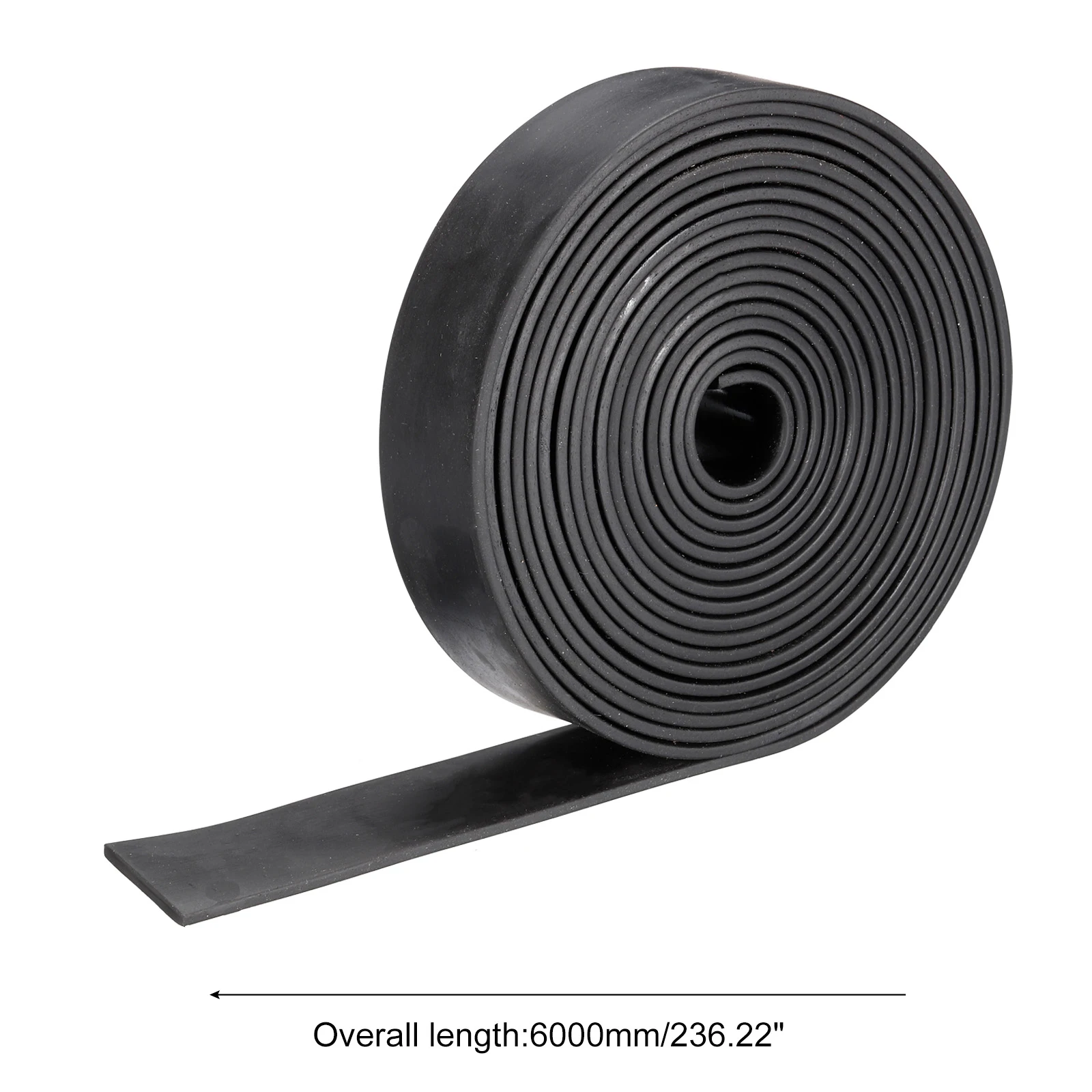 Diy Sólida Rubber Seal Strip Neoprene Folha Roll Junta de Vedação Padding Reduzir Vibração Mat Amortecedor de Choque Pad de Borracha 6m
