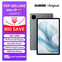 ALLDOCUBE iplay60 4G NFE 11" 2K FHD Display 12GB RAM(8GB Virtual) +128GB ROM Triple Rear Camera Setup 4096 Levels of Precision 1