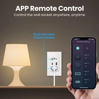 AVATTO WiFi/ZigBee Smart Brazilian Wall Socket,16A USB/Type C Individual Control Outlets Fast Charger For Tuya Google Home Alexa - Image 2