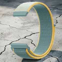 Premium Nylon Loop Strap - Comfortable & Durable Watchband Accessory - Universal 22mm (53 - Sunshine)