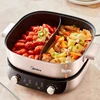 Midea 220V Double Flavour Electric Hot Pot 6.5L Multi Pot 2000WHousehold Electric Hot Pot Non-stick Split Electric Cooker 3