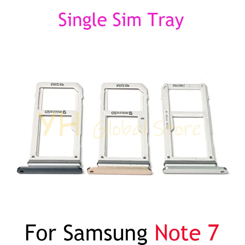 Per Samsung Galaxy Note 7 Slot Per Schede Sim Supporto Per Vassoio Parti Di Riparazione Per Schede Sim