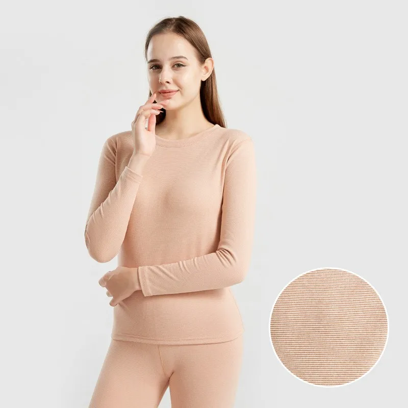 Women's thermal underwear set suit seamless heating thermal underwear slim fit High-elastic waist support slimming clothes