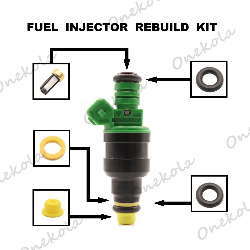 Fuel Injector repair kit Orings Filters for PORSCHE 944 M44 51 52 S2 2