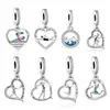 FC Jewelry Fit Original Pan Charms Bracelet 925 Sterling Silver Love Swimming Swimmer Bead For Making Coach Daughter Berloque 1