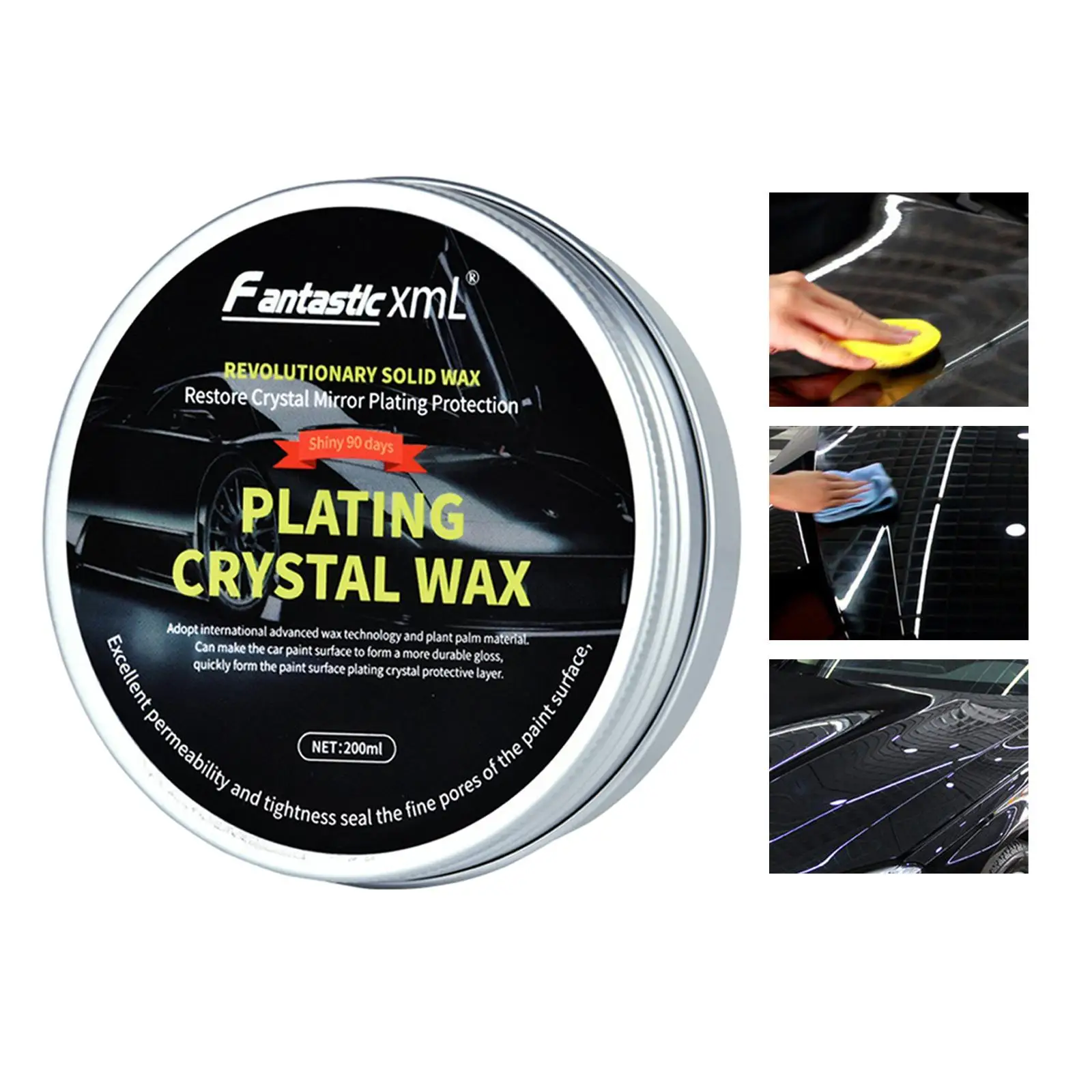 Universal Car Wax Wax Paint Care Crystal Plating Set for Car Polish