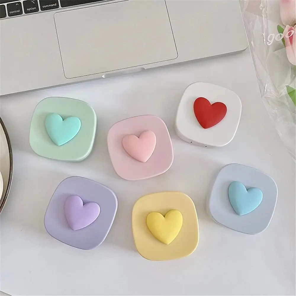 

Cute Lens Box Container With Mirror Storage Box Contact Lenses Case Eye Lenses Holder Cosmetic Contact Lens