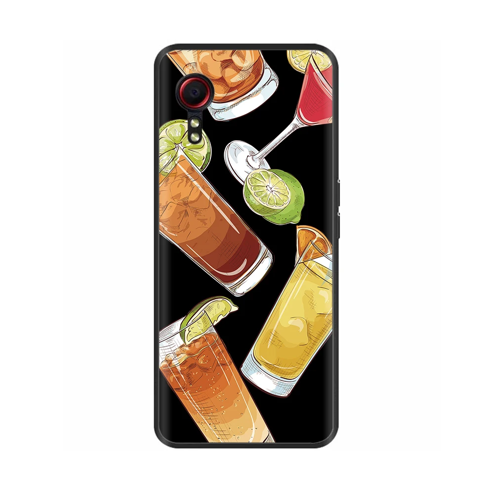Soft Black Silicone Bumper Phone Case