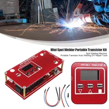 

Mini Spot Welder for 18650 Battery Portable Transistor Kit Spot Welding Machine Portable Transistor Auto Welding DIY Repair Tool