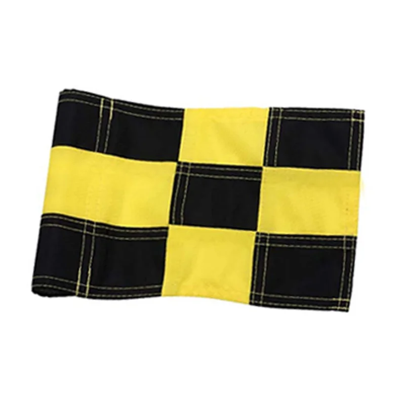 Mini Golf Flags Checkered 420D Nylon Mini Pin Flags for Yard Outdoor Home Backyard Garden 6