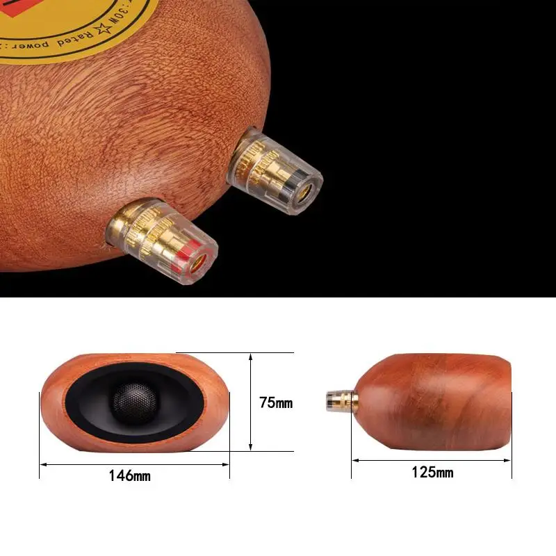 4 Inch Passive Speaker Fever Independent High-Power Super Tweeter External Tweeter Loudspeaker 4Ohm Sound Box 91dB