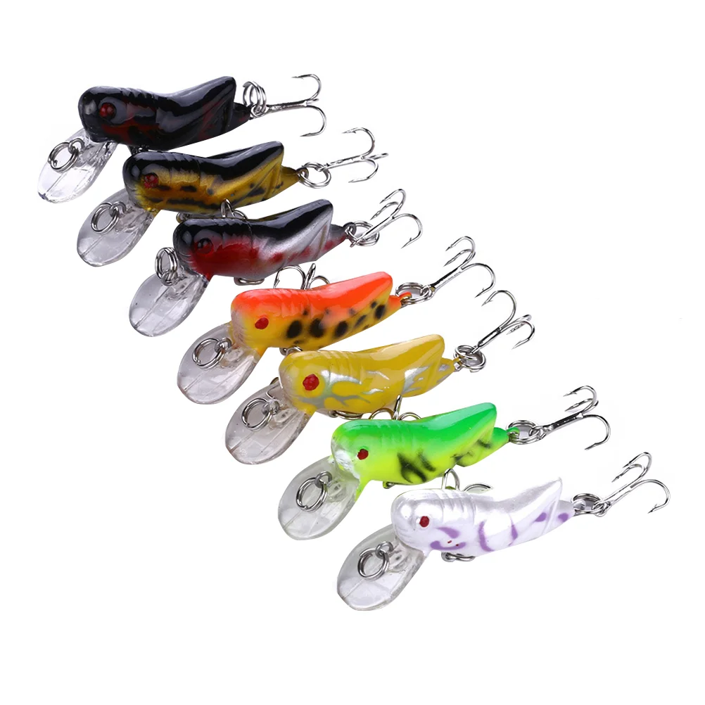 

Insect Lure Bait Fishing Lifelike Baits Grasshopper Baits Fishing Lure Set Artificial Grasshopper Bait With Hooks