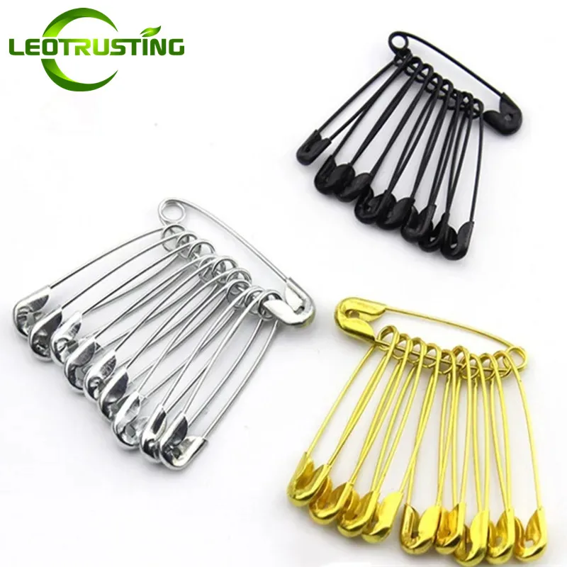 

1000PCS Gold Silver Black Red Color Safty Pins For Clothes Tags Strings Cords DIY Garment Accessories Sewing Brooch Safety-pin