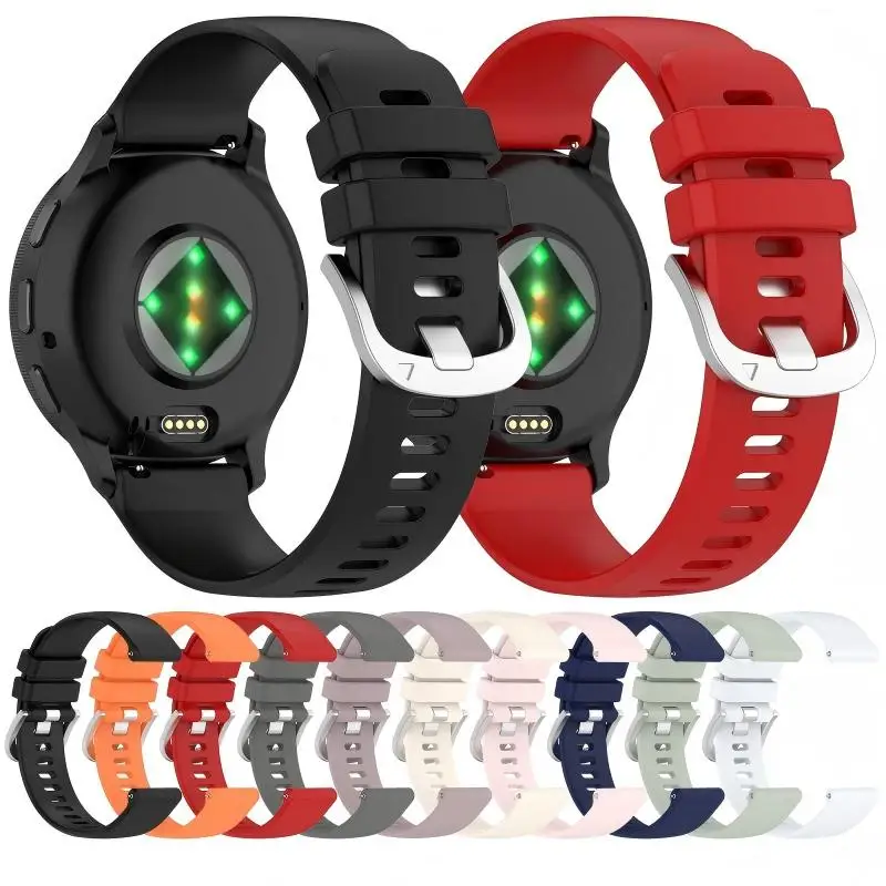 Official Silicone Strap, Multi-Size Adjustable Replacement Bracelet, Compatible with Smartwatches