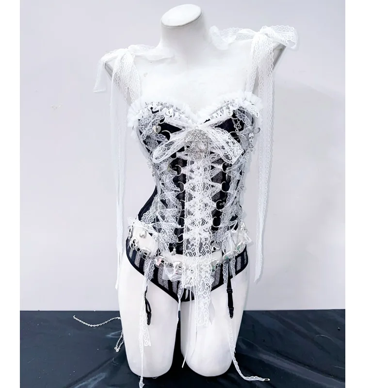 トップス 00s L.G.B. skull tank top camisole y2k SOLILOQUY Women E Girl Gothic Camisole Y2k Grunge Crop Top