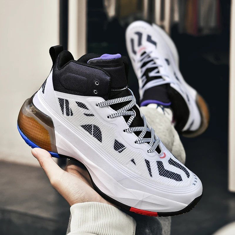High-top Basketballs Shoes Men Kids Basket Boots Women High-quality Designer Sneakers Men Basket Training Shoes Male Footwear