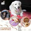 Flannel Pet Blanket,Cute Dog Paw Print Blanket Pet Mat for Puppy Kitten Warm and Comfortable Blanket Suitable For Cats And Dogs 3