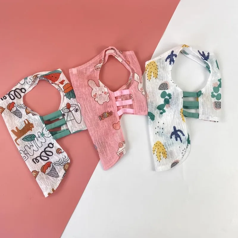 Breathable Mesh Dog Shirt Clothes Summer Cooling Pet Vest Pink Green