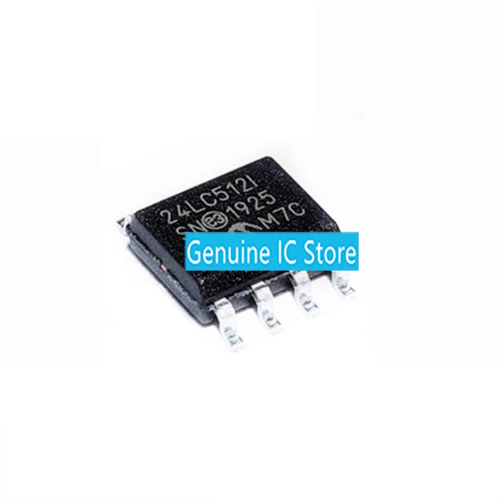 

5pcs/lot 24LC512-I/SN 24LC512-I 24LC512I SOP-8 New Original Genuine Ic