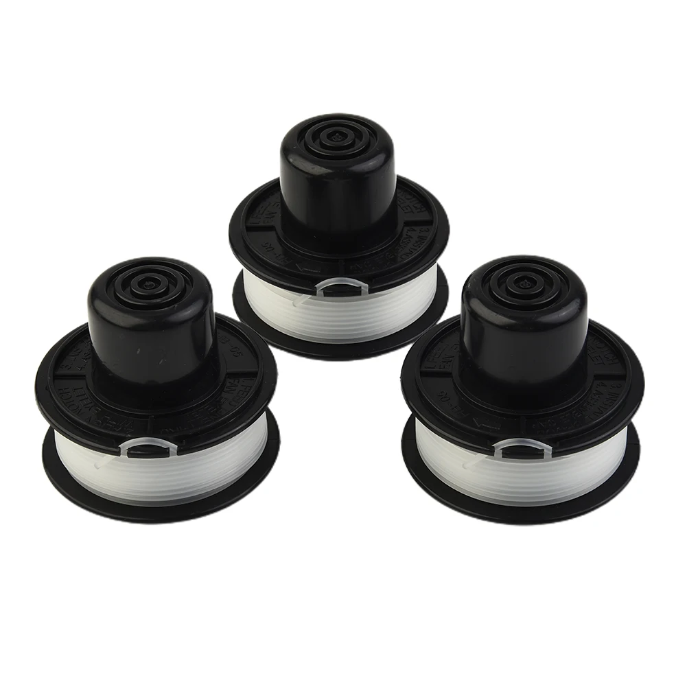 Home Trimmerkopf Outdoor Ersatzspule Yard 3PCS A6226 für Black & Decker GL250 GL310 GL360 Gartengeräte – Detail 8