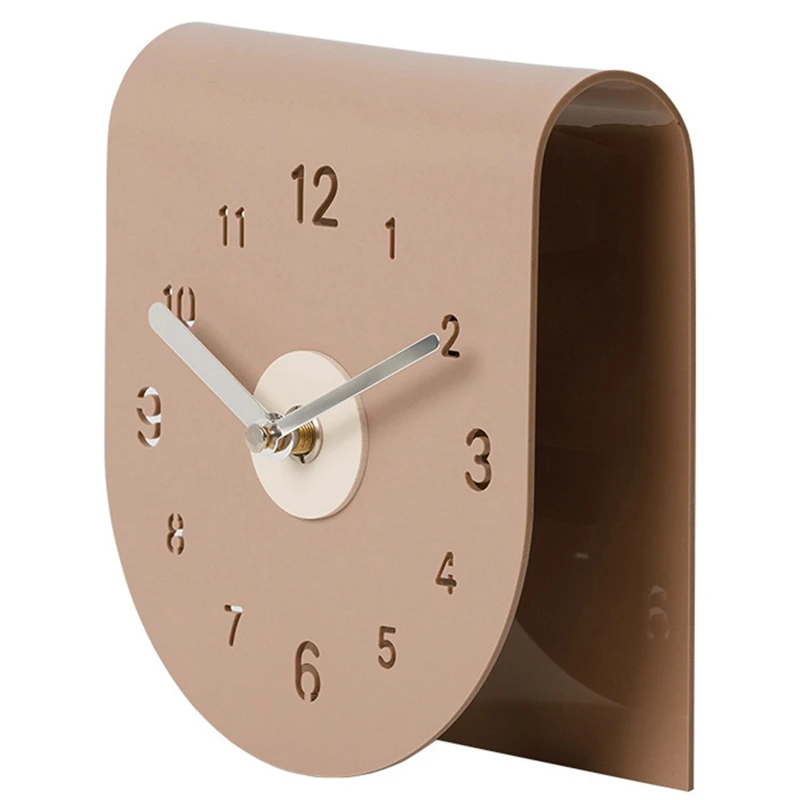 Very Simple Clock Living Room Bedroom Decoration Entry Wine Cabinet Modern Desk Clock Decoration 6