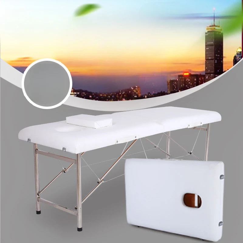 Portable Knead Massage Tables Folding Speciality Beauty Tattoo Massage Tables Comfort Lettino Estetista Salon Furniture QF50MT