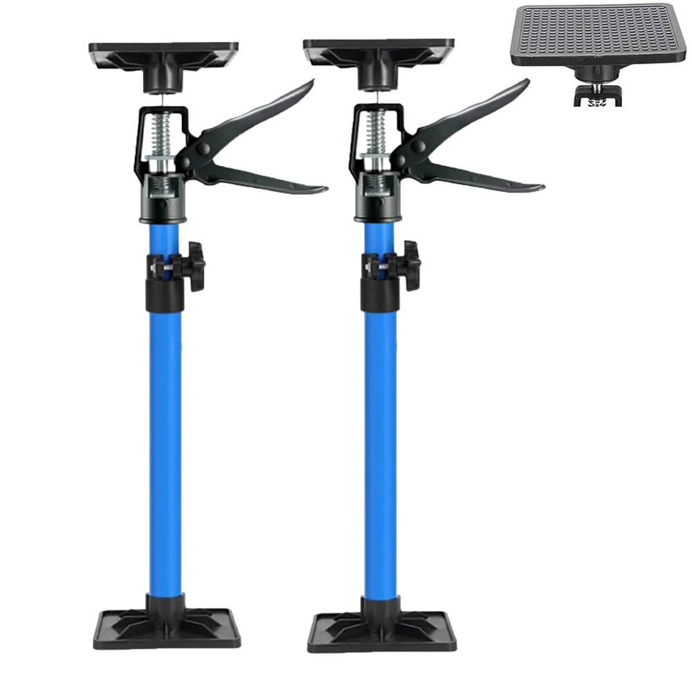 رافعة يدوية من الصلب، قابلة للتعديل، مع قاعدة دعم...