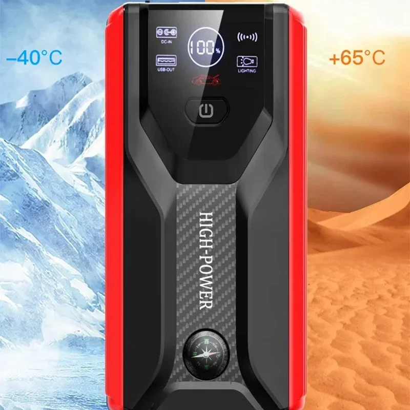 12v Car Jump Starter 28000mAh Automotive Battery Charger Portable Power Bank Booster For Car Starting