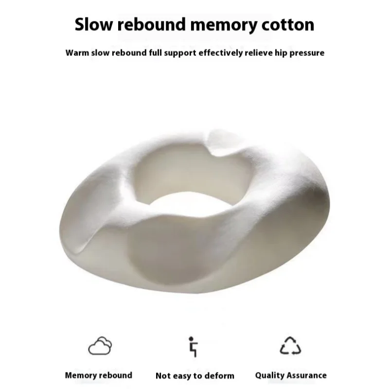 Hemorrhoid Pillow Seat Cushion Donut Pillow For Tailbone Pain Gel Seat Cushion Sciatica & Back Pain Lumbar Support Cushions Offi 5