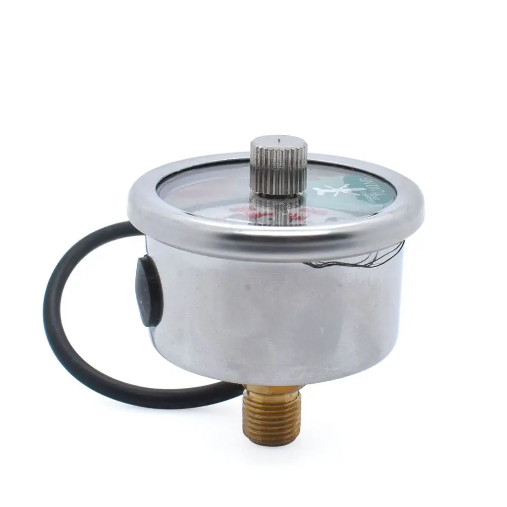 Pressure Vacuum Gauge TUXING High Pressure Gauge Adjustable Pressure Gauge Set Manometer 6000Psi 400Bar 40Mpa Thread M10*1