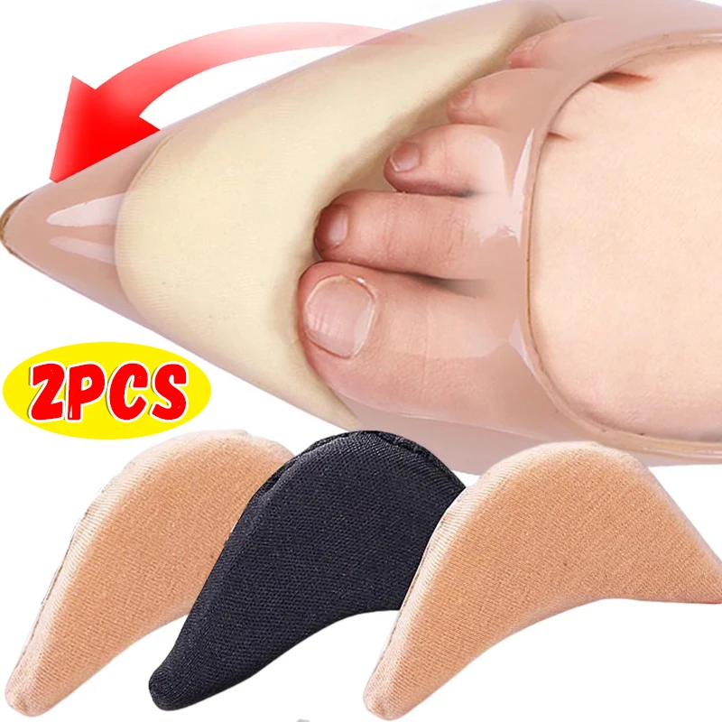 Shoe Inserts Sponge Forefoot Insert Pad Women High Heels Accessories Toe Plug Pain Relief Reduce Shoe Size Filler
