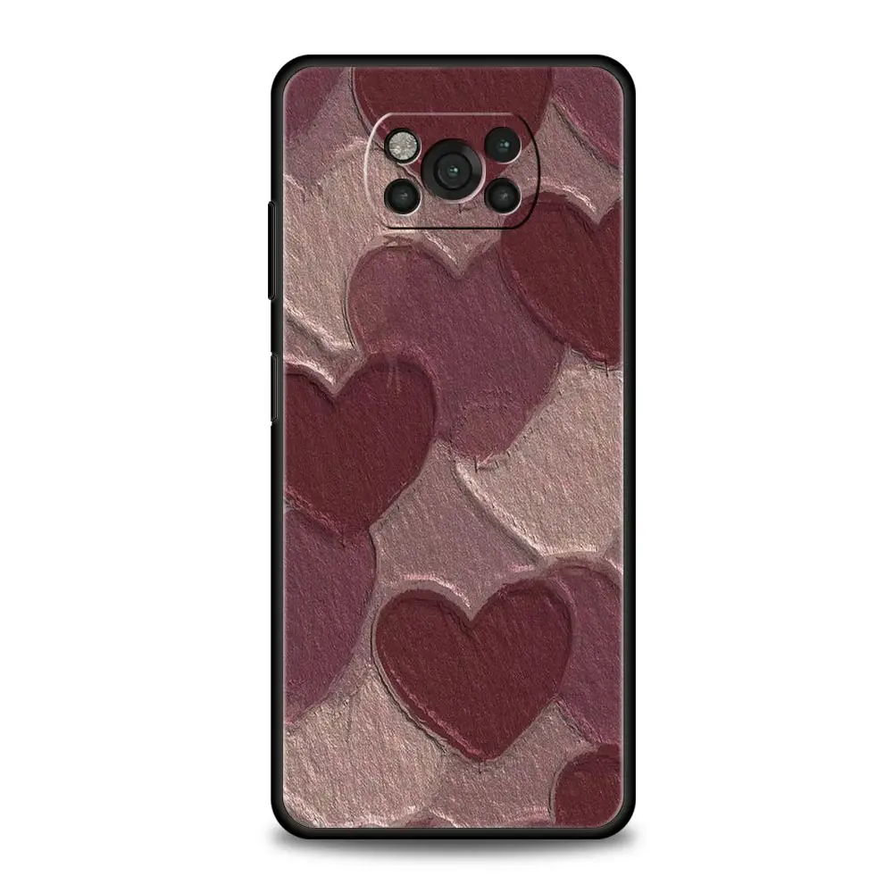 Love Flower Art Soft Phone Case - Elegant Floral Design Soft Cover