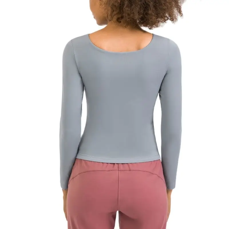 Wide Neck Yoga Top
