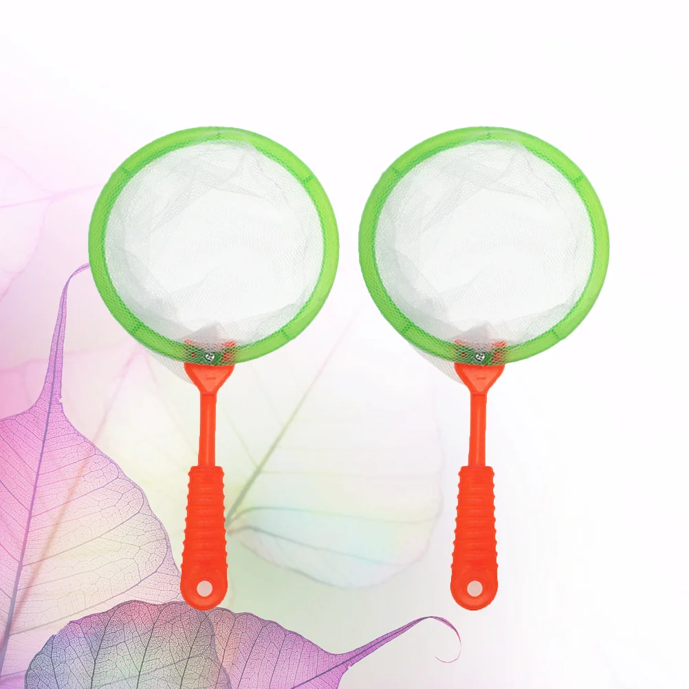 10PCS Simulated Net Toy Summer Fishing Net Playing House Toy Mini Gauze Fishing Net Toy Imitation Net Toy Portable Outdoor