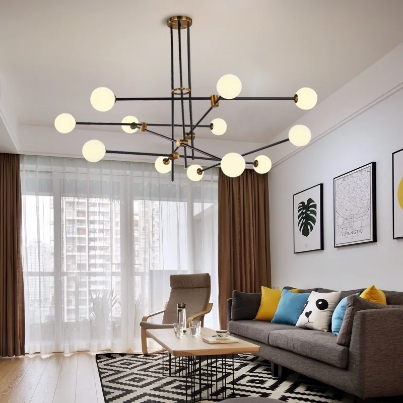 

adjustable pendant lights hotels circle chandelier ceiling christmas decorations for home lustre suspension luxury designer