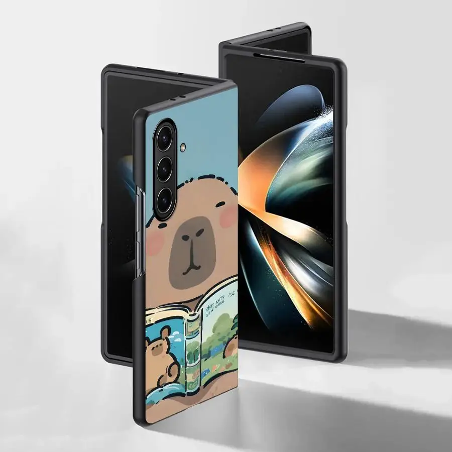 Cartoon Cute Capybara Back Phone Cover Case