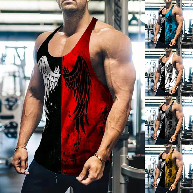 Camiseta sin mangas para hombre, ropa de gimnasio, Culturismo, musculación,  entrenamiento, correr - AliExpress