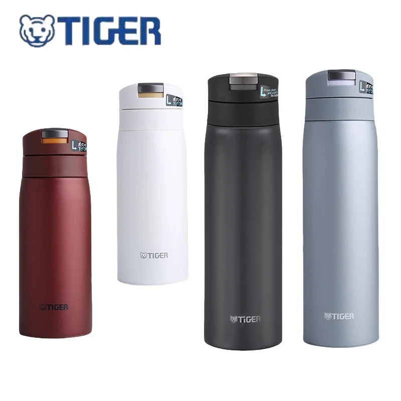 

Деловая изоляционная чашка Tiger MCX-A352/502/602 однотонная прямая Весенняя крышка 350/500