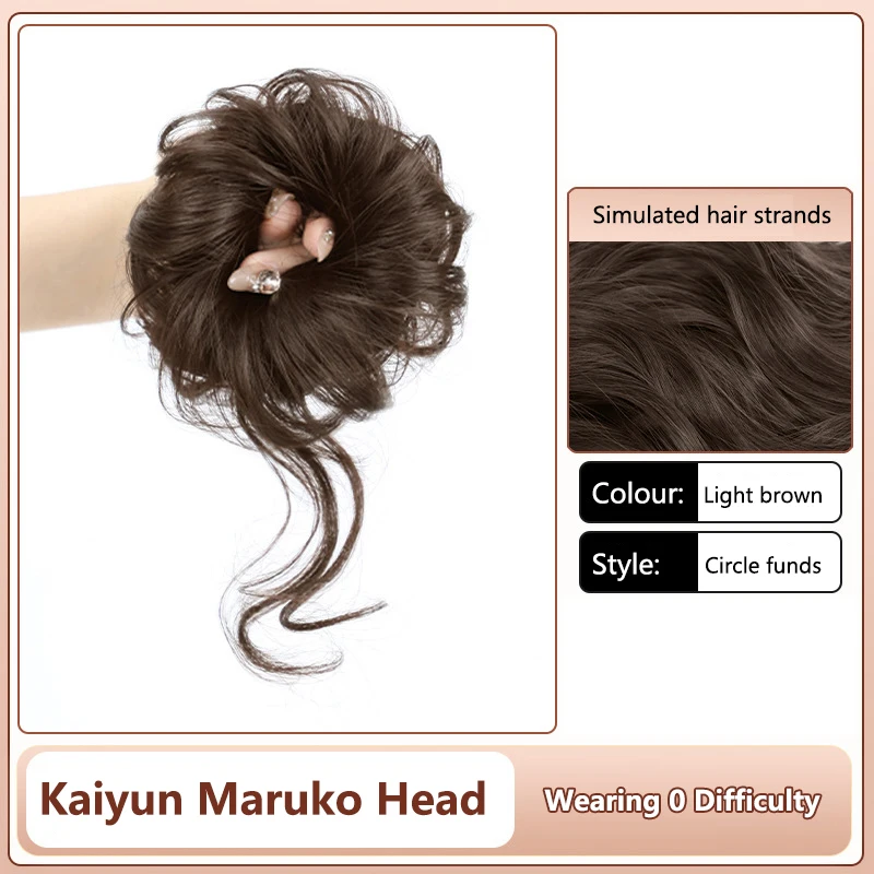Synthetic Hair Bun Ponytail for Women