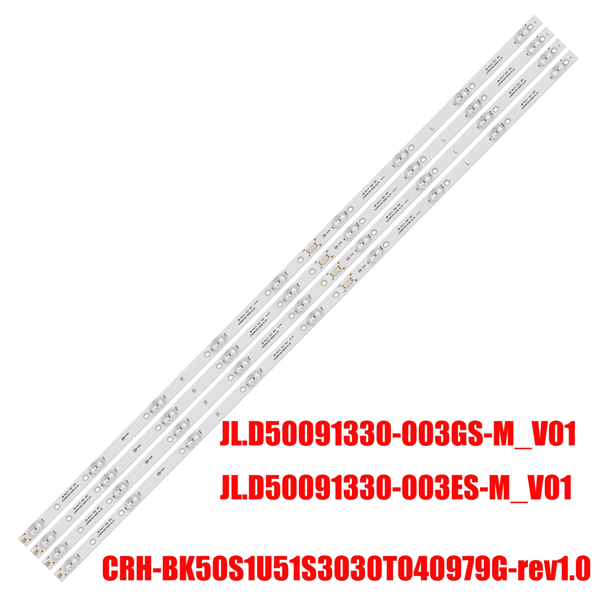 Фото 40 шт LED LC-50N7004U R50B7120UK R50B7120 H50B7100UK H50B7100 H50B7300UK H50B7300 50R6E LB5009C V0 JL.D50091330-003GS-M_V01 №1
