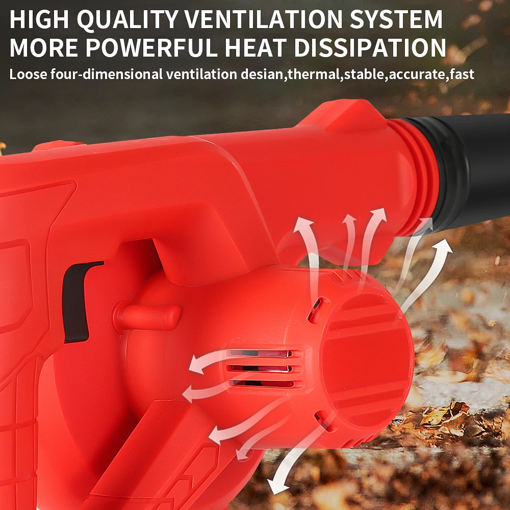 Rechargeable Blower for Makita 18V Battery Cordless Air Dust Vacuum Computer Cleaner Electric Power Tools with Li-ion Battery 6
