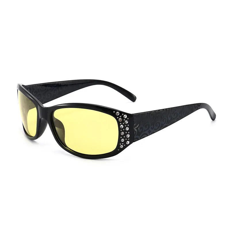 Anti Glare Driving Night Glasses Fashion Yellow Sunglasses Polarized Night Vision Glasses Safety Driving UV Protection