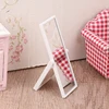 1:12 Dollhouse Miniature Simulation Full Length Mirror Model Furniture Accessories For Dolls House Decoration Kids Toys 3