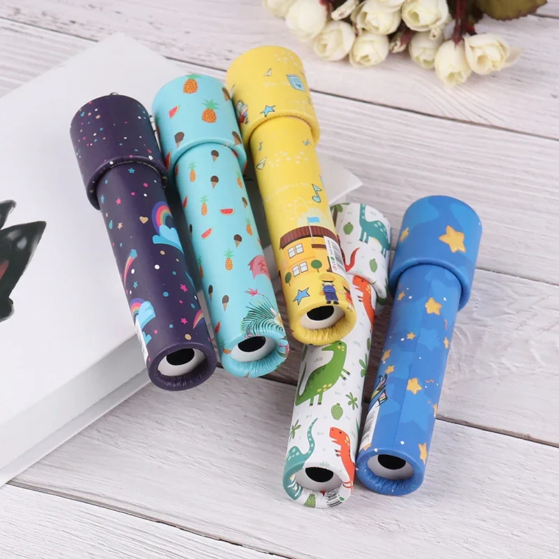 1 PCS Interactive Logical Rotating Kaleidoscope Magic Classic Educational Toys for Kids Imaginative Cartoon Children