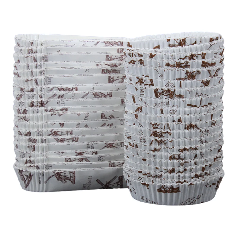 

200pcs Cupcake Wrappers Cupcake Cases Cupcake Liners Muffin Liners Bread Cups