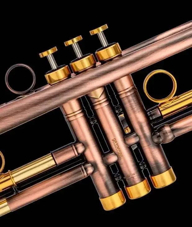USA high quality Trumpet Model 43 B tune Gold copper LT180S-43 Trumpete trompete with Original Case