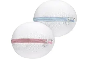Bra Wash Bag For Washing Machine Pack Of 2 Reusable Laundry Net Anti Deformation Underwear Laundry Washing Machine Bag With Zip 5