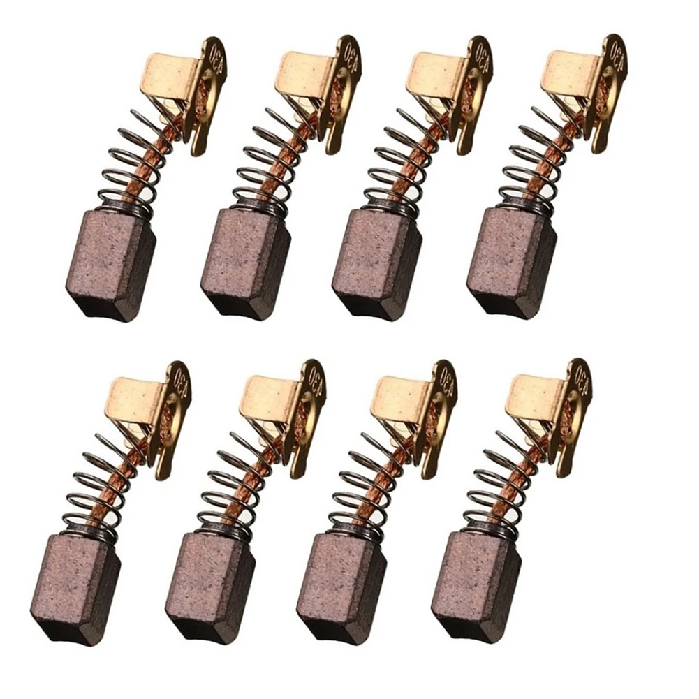 

8Pcs CB430 Motor Carbon Brushes 10x7x7mm Replacement Parts For 18V LXT Angle Grinder BHR200 DGA452 Electric Tools Accessories